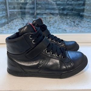 Unisex PRADA high top sneakers sz 34 Kids